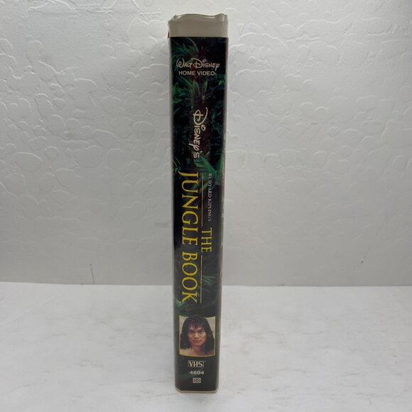 Vintage 1994 Disney's Rudyard Kipling's The Jungle Book VHS Tape Clamshell CAse - Picture 7 of 9
